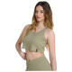 Target Γυναικεία αμάνικη μπλούζα Rib Crop Top